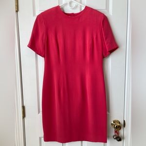Silk dress Talbots size 10 pink